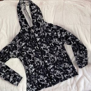 NEW!!! Black and gray camo jacket